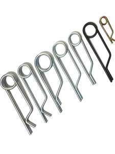 Perni di bloccaggio a molla JQS Birr con testa rettangolare zincata, prodotti in Cina continentale - Product Image 3