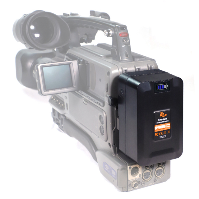 14.8V 10Ah 95W 148W 300W V Lock Battery for Sony Broadcast Camcorder Video Light HDW-800P PDW-850 BP-148 V Mount Battery