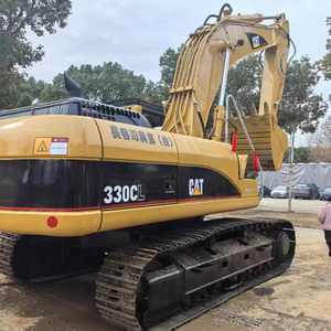 รถขุด CAT 330C มือสองจากญี่ปุ่น สีเดิมจากโรงงาน งานหนัก สำหรับงานก่อสร้างและเหมืองแร่ รถขุดตีนตะขาบ CAT 336c มือสอง - Product Image 1