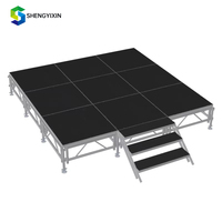 Plateformes de Scène en Aluminium, Scène Extérieure, Scène Mobile pour Concerts, Événements, Mariages, Scène Portable