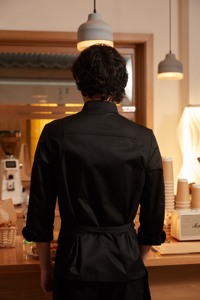 Chaqueta de <span class=keywords><strong>Chef</strong></span> Profesional para Hombre, Uniforme para Hotel, Restaurante, Cocina, Personal de Hostelería, Ropa de Trabajo - Product Image 6