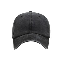 Gorra de Béisbol Deportiva Unisex de Algodón Lavado, Estilo Vintage, con Visera Curva, Color Liso, con Logotipo Personalizado, para Primavera/Verano
