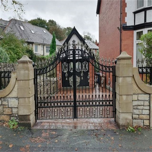 CBMmart — grille de porte en <span class=keywords><strong>fer</strong></span> <span class=keywords><strong>forgé</strong></span>, coffre, design de porte principale, <span class=keywords><strong>serrure</strong></span> de porte en <span class=keywords><strong>fer</strong></span> <span class=keywords><strong>forgé</strong></span>, offre spéciale - Product Image 2