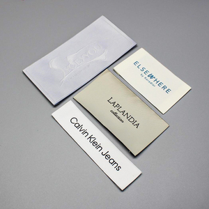 Logotipo de marca, Etiquetas tejidas para planchar, etiquetas para ropa, etiquetas impresas para el cuidado del lavado, etiqueta para ropa para camisa de hombre - Product Image 5