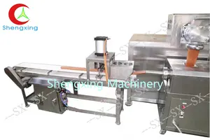 SX-FSJ-100 Whole Set Shrimp Prawn Cracker Making Machine Production Line