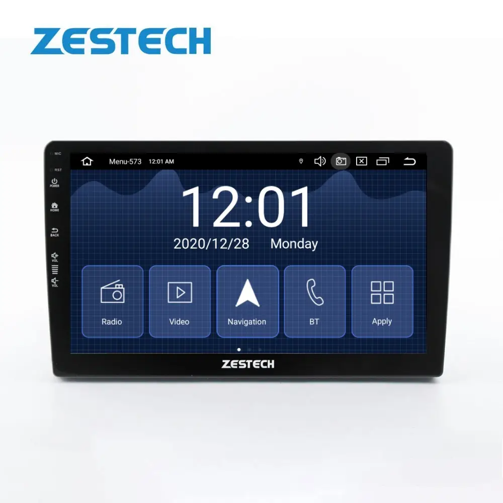 Zetstech เครื่องเล่นมัลติมีเดียสำหรับรถยนต์, เครื่องเล่นดีวีดีระบบ Android 12 GPS 2 DIN DVD สำหรับ fordef/focus/S-MAX /Mondeo/ C-MAX/Galaxy WIFI