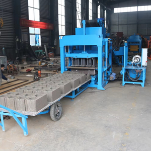 QTJ4-18 halb ineinandergreifen der Ziegel, der Maschinenblock-hohle Maschinenbrett-Zement-Betonfliesen-dekorative <span class=keywords><strong>Block</strong></span> ausrüstung herstellt - Product Image 1