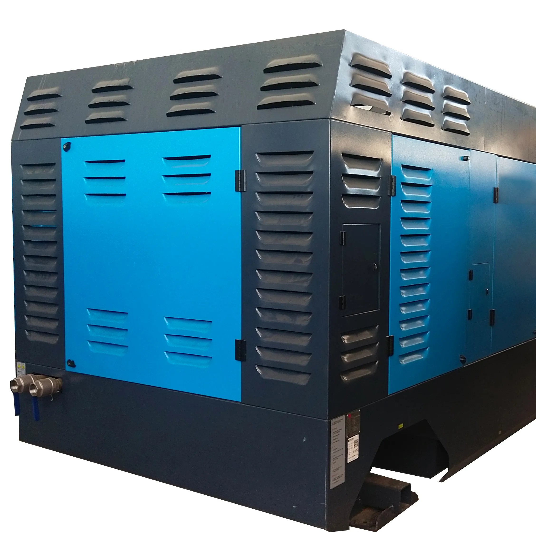 उच्च-दबाव हवा कम्प्रेसर बड़े निर्माण मशीनरी और खनन मशीनरी के लिए इस्तेमाल कर रहे हैं. रिग Acce 30bar 30mpa 1250cfm 400Kw