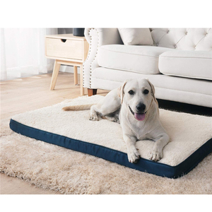 Kuzu ortopedik yumurta sandık köpek yatağı-bellek köpük çıkarılabilir kapak lüks Vet-artrit rölyef için önerilen terapötik dişli - Product Image 6