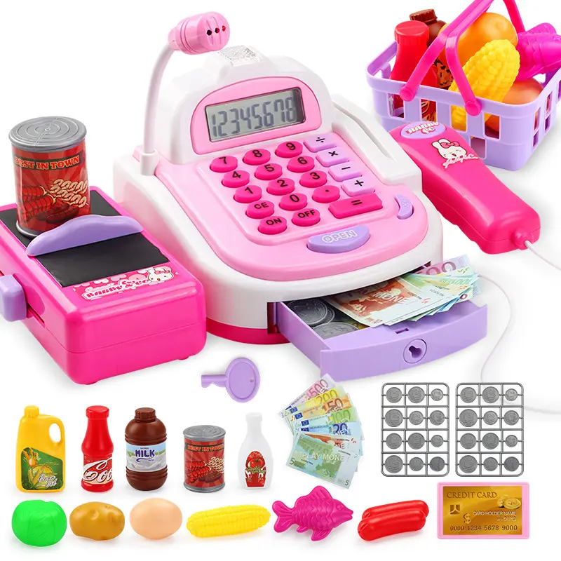 Nuovi prodotti 2021 Pos macchina gioco giocattoli per bambini per le ragazze registratore di cassa