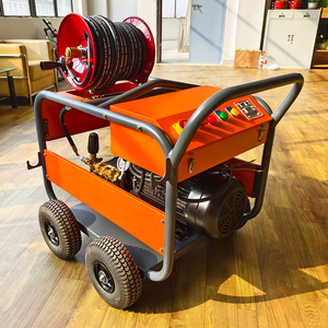 Nueva Bomba Eléctrica Italiana Trifásica LC de 9.2KW, 170 bar, 30 lpm, Limpiador de Tuberías de Alta Presión, Limpieza de Tuberías de Alcantarillado, Alta Seguridad - Product Image 5