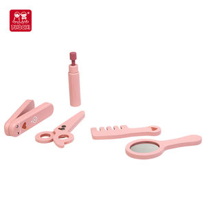 PHOOHI enfants en bois playhouse jouet bébé <span class=keywords><strong>coiffure</strong></span> jouet ensemble enfants beauté et <span class=keywords><strong>coiffure</strong></span> jouet jeu ensemble - Product Image 3