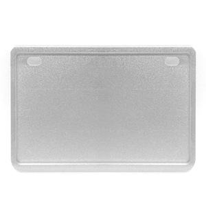 Motorcycle Accessories Universal Double-Layer Motorcycle License Plate Frame, Aluminum Alloy with Carbon Fiber Texture - Product Image 4