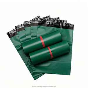 Buste Postali Verdi Personalizzate, Sacchetti per Spedizioni in Polietilene con LOGO, Buste Impermeabili per Corriere, Buste per Imballaggio Abbigliamento - Product Image 1