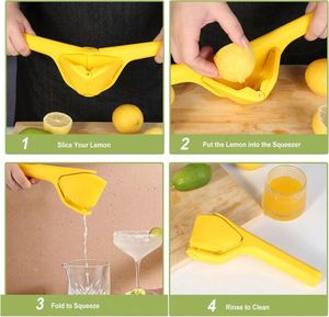 Effortless Manual Flat Juicer <b>Squeezer</b> Hand Citrus Press Folds Design for Saving Space Easy to Make <b>Juice</b> From Fruits - Product Image 3