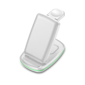 OEM 3 en 1 inalámbrico plegable 15W cargador rápido estación de <span class=keywords><strong>carga</strong></span> magnética soporte de teléfono base para Iphone Iwatch <span class=keywords><strong>Airpods</strong></span> <span class=keywords><strong>Pro</strong></span> - Product Image 4