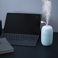 Humidificateur USB créatif en plastique avec ions négatifs, grande capacité, fonctionnement silencieux pour la maison et le bureau, idéal comme cadeau