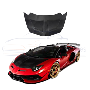 Capó de fibra de carbono para <span class=keywords><strong>Aventador</strong></span> <span class=keywords><strong>Roadster</strong></span> LP700 720 Cabriolet Coupé, cambio a estilo <span class=keywords><strong>SVJ</strong></span>. - Product Image 2