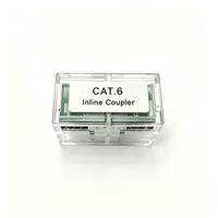 E-HONG CAT6 UTP RJ45 Acoplador en Línea Hembra a Hembra, Conector Adaptador de Extensión de Cable Ethernet LAN