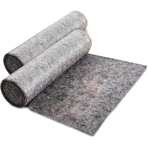 Malervlies anti-slip tahan air pelukis kain penutup bulu sintetis Nonwoven pelukis kain gulungan Karpet lapisan bawah terasa