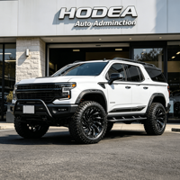 Jantes forgées tout-terrain multi-rayons à profil profond, style beadlock simulé, 17/18/20/22/24 pouces, 5/6/8 trous, compatibles Silverado Ram F150 Wrangler