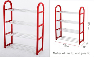 Economical <strong>Cheap</strong> Home Use PP and Metal <strong>Shoes</strong> Display <strong>Organizers</strong> Rack