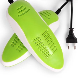 Séchoir à chaussures portable vert avec chauffage PTC 220V, séchage rapide, désodorisant, machine électrique pour sécher les chaussures, orange, pour usage domestique et en voyage - Product Image 1