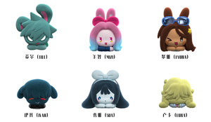 Caja Ciega de PVC de la Serie Alien Stage Rabbit 100% Oficial y Genuina, Adornos de Cristal, Venta al por Mayor, Regalo Lindo para Niñas - Product Image 2