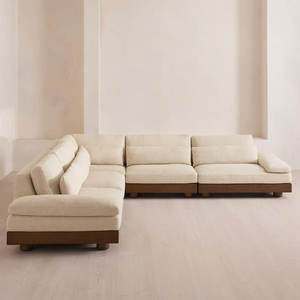 Juego de Sofás Modernos en Forma de L para Sala de Estar, Muebles de Alta Calidad para el Hogar, Estilo Moderno, Origen Italia - Product Image 1