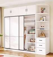 Armoire-lit en bois mélaminé personnalisée, écologique, simple, durable, gain de place, pour la chambre à coucher