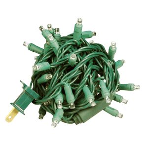 Giáng sinh trang trí cây 110V 4 inch khoảng cách 50 <span class=keywords><strong>Led</strong></span> 5 mét <span class=keywords><strong>mini</strong></span> <span class=keywords><strong>LED</strong></span> hình nón nhấp nháy chuỗi đèn - Product Image 3