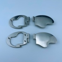 Boucles personnalisées en alliage de zinc de qualité, réglables, pour vêtements, chaussures, sacs, avec placage décoratif sans nickel.