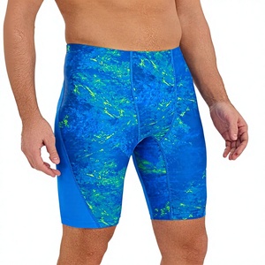 Short de bain homme taille basse, style boxer, avec poche arrière tendance, respirant, séchage rapide, imperméable, effet délavé, pour la plage - Product Image 2