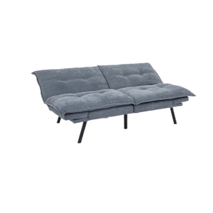Ghế sofa giường đôi có thể điều chỉnh <span class=keywords><strong>Nisco</strong></span> kiểu dáng mới, kiểu chia đôi, ghế lười đa năng cho văn phòng & phòng khách, chất liệu vải, có thể gấp gọn & kéo dài cho phòng ngủ - Product Image 3