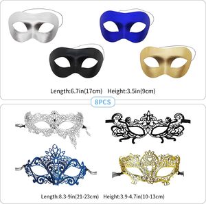Masques en dentelle sexy et flexibles pour femmes, masque pour les yeux pour bal masqué, costume de mascarade vénitienne - Product Image 2