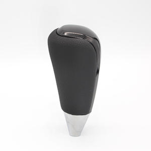 Pomo de palanca de cambios de coche, cuero negro, transmisión automática, ergonómico, para Toyota Land Cruiser - Product Image 3