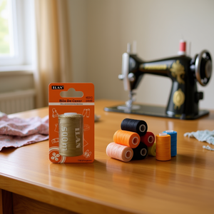 ด้ายเย็บผ้า Ilan เบอร์ 42 ยาว 500 เมตร สีผสม สำหรับจักรเย็บผ้า - Product Image 3