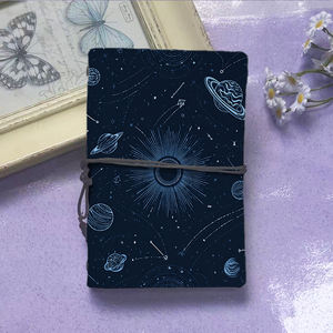 Carnet compact A6 fait à la main utile pour les étudiants en droit universitaire idéal pour la préparation de plaidoirie et les dossiers avec Sun Planets s - Product Image 2