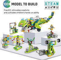 Kit de aprendizaje de programación para niños EV3 100 en 1 bloques de construcción Robot Master Coding Robot