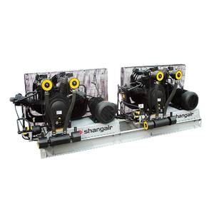 Compresor de aire de pistón marca Shang Air 34SH, con una alta presión de 30 bar, proporciona una suministro de aire estable. - Product Image 4