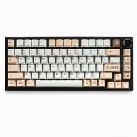 Clavier mécanique avec touches GMK Taro Crisp en PBT, 129 touches, profil Cherry, 104/108 touches, commutateur Mx, sublimation par transfert thermique