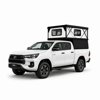 Camper de pick-up tout-terrain en aluminium, large et extensible, pour Toyota Tacoma 4x4, taille personnalisable, à prix abordable