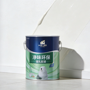 สีน้ำลาเท็กซ์สำหรับภายในบ้าน ปลอดสารพิษ VOC ต่ำ ล้างทำความสะอาดได้ ขัดถูได้ ใช้กับแปรงทาสี - Product Image 1