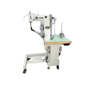 Machine à coudre spéciale post-lame avec rouleau d'alimentation à roue, pied presseur et alimentation par aiguille pour la fabrication de chaussures en cuir - Product Image 5