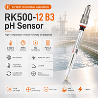 pH-mètre en ligne avec filetage d'installation PG13.5, prise étanche M8, plage de mesure 0-14pH pour les procédés de stérilisation à la vapeur