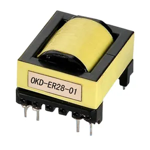 Transformateur à noyau de ferrite pc40 haute fréquence ER28 5v 8v 12v 24v