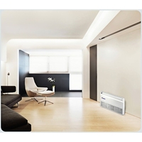 Climatiseur Gree à faible bruit, unité intérieure de type cassette au sol/plafond, R410A, moteur électrique DC, pour usage commercial léger