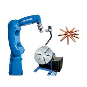 <span class=keywords><strong>Robot</strong></span> de <span class=keywords><strong>Soldadura</strong></span> por Arco <span class=keywords><strong>Yaskawa</strong></span> AR700 de Alta Calidad, Carga Útil de 8kg, Alcance de 727mm y Máquina de Soldar Lincoln en Stock - Product Image 3