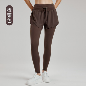 Mallas <span class=keywords><strong>2</strong></span> <span class=keywords><strong>en</strong></span> <span class=keywords><strong>1</strong></span> con logotipo personalizado para <span class=keywords><strong>mujer</strong></span>, mallas cortas transpirables de alta elasticidad para <span class=keywords><strong>mujer</strong></span>, yoga, correr, gimnasio, deporte, todo a juego - Product Image 6