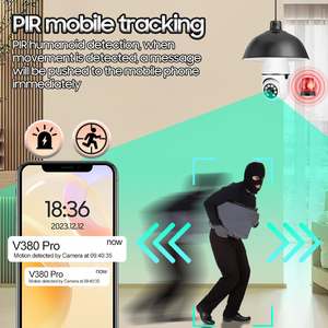 Levofast ống kính duy nhất ánh sáng bóng đèn PTZ máy ảnh 5G <span class=keywords><strong>Wifi</strong></span> yilot App Home an ninh không dây Bóng đèn máy ảnh với E27 ổ cắm - Product Image 5